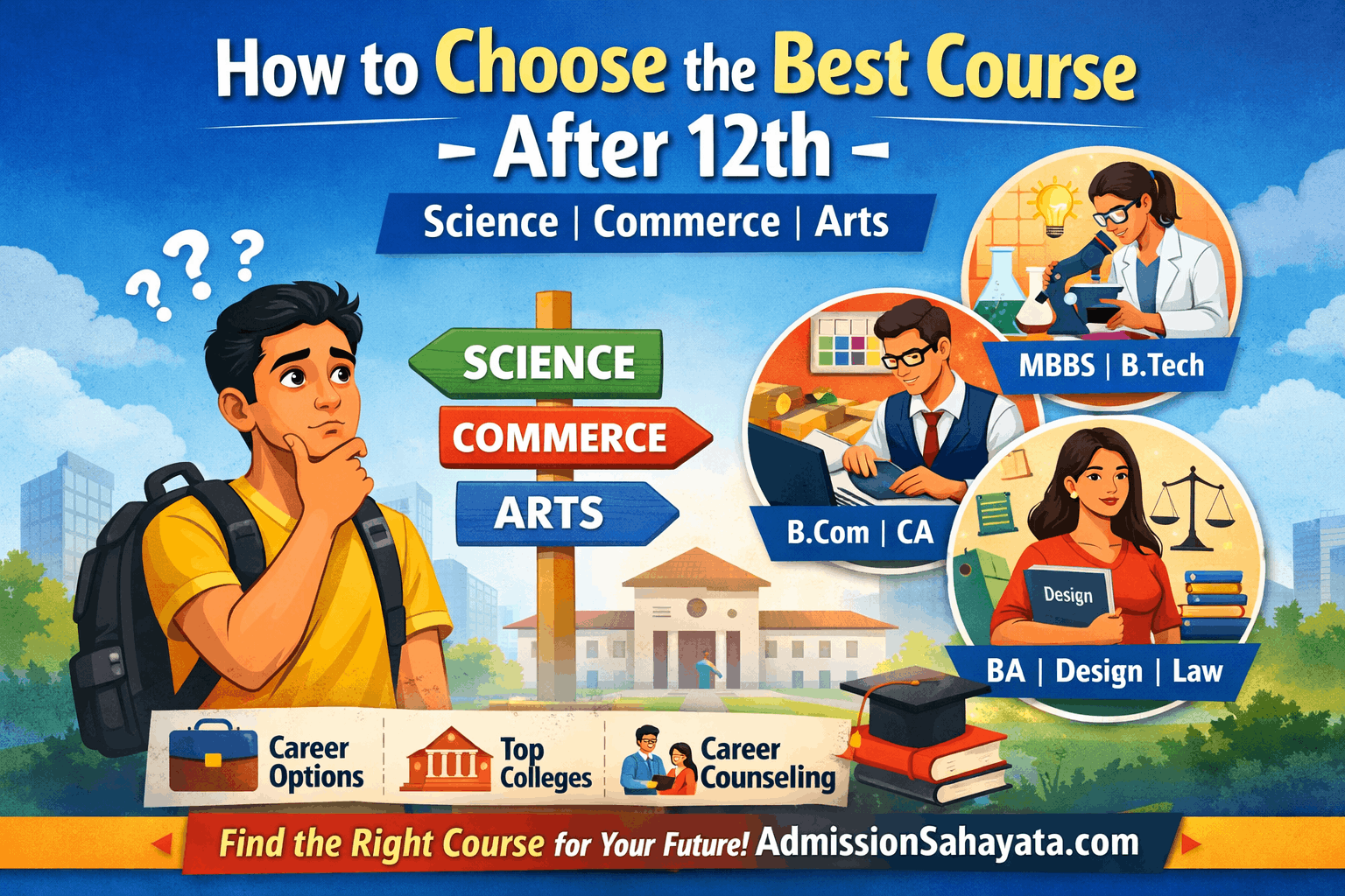 Explore the Top Courses After 12th – Science/Commerce/Arts
